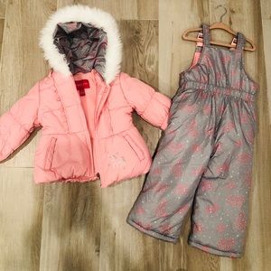London Fog 2 piece snow suit
